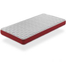 Dreamdi - Colchon cuna 70X140 velvet espuma, Altura 11 cm, transpirable y ergonomico. Firmeza ideal para bebes