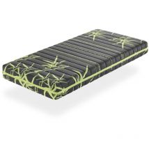 Xaluca - Colchón de espuma 80x200 sport life Altura 24 cm, ergonómico, ideal para los deportistas. De funda