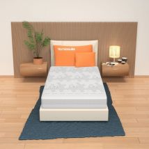 Miasuite - Colchon individual 90x195 Colchon Desenfundable, alto 20 cm - Indeformable, con 7 zonas diferenciadas Enduro