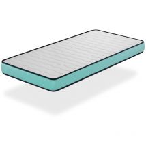 Xaluca - Colchon 80x180 cama infantil - Altura 14 cm confort pro - Ergonomico, Transpirable, Memory. Ideal para cama nido