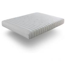 Xaluca - Colchón 135X200 Látex Natural 100% – 20 cm Altura, Firmeza Media (3/5) Núcleo Ecológico con Funda de Algodón y Lino