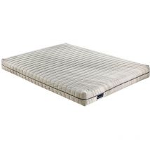 Pardo - Colchón de látex 100% Syrah Slim 18 cm firmeza media 160x190 cm (2 de 80x190)