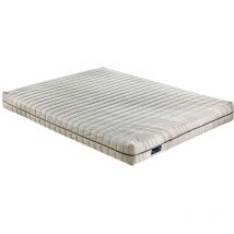 Pardo - Colchón de látex 100% Syrah Slim 18 cm firmeza media 80x190 cm