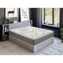 Pikolin - Colchón saturn muelles ensacados premium 32cm con progresión visco y visco soja 2 caras 105x190