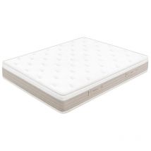 Colchón Solei de Sonpura muelles ensacados hr con visco de 150x190x30cm de grosor.