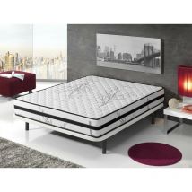 Simpur - Colchon viscoelastico 150x200 cm Anti-Stress Altura +/- 19cm Nucleo Pro-Nature Alta Resilencia.