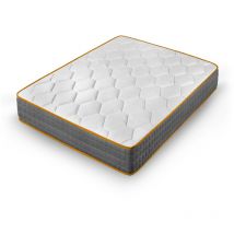 Cama Express - Colchón Viscoelástico Confort Luxe hr Byfoam de Última Generación Reversible (Invierno/Verano) Medida: 140 x 190 x 20 cm.