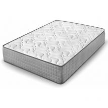 Colchón Viscoelastico Diamond Fresh Alta Gama Máximo Confort Transpirable y Confortable Tejido 3D alto gramaje Medida: 135 x 190 x 30 cm.