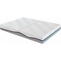 El Almacén Del Colchón - Colchón viscoelastico Modelo modal strong, 140 x 180 x 24cm - El Almacén del Colchon - Blanco y gris