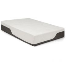 Colchón Viscoelástico y Muelles ensacados 150x190cm. Ergonómico y transpirable, 27cm altura. Firmeza alta