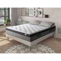 Dormideo - Nouveau Matelas En Mousse Viscoélastique City Luxury Hauteur 27 cm +/-