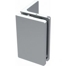 Colcom - Winkelverbinder 90 Grad Glas Wand tk 45kg, Messing verchromt poliert