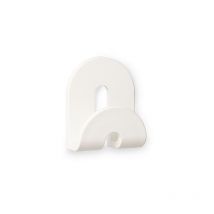 Colgador calma individual adhesivo blanco Inofix