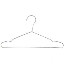 Happy - percha metal ropa set 5 , Set de 5 perchas de metal Solución práctica y duradera para organizar tu ropa con eficiencia. Fabricadas en varilla