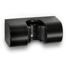 Inofix - Cintre à Balai Avec Carénage Noir Mat 2056-3