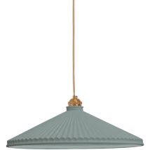 Sulion - Lámpara de techo de yeso color verde - elena