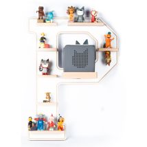Shelf Letter P Para Toniebox Tonies 54x40x19 - Vcm