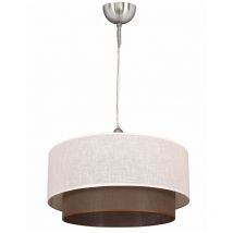 Colgante Altea beige/marrón regulable D35
