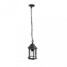 Fabrilamp - fab 149491009 Suspension Extérieure Aluminium Pollux 1xe27 Noir Ip44 Regx17.5x17.5 Cm