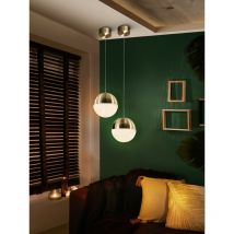 Lamp. 1L led sphere Ø20 laton