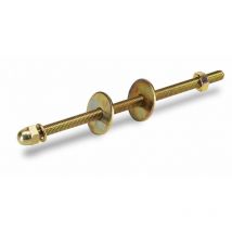 Alce - Colis 2 Pcs Kit Ferxanc.Poutre/Poteau Vis 10X210 mm Orignal