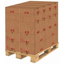 Caisse carton palettisable a - Norme ect - Longueur de 300 à 600 mm 400 x 300 x 300 mm - colis 20 caisses