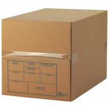 Caisse picking type Decathlon 400 x 400 x 600 mm - COLIS 20 CAISSES
