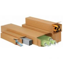 Caisse pour produit long simple cannelure 600 x 150 x 150mm - colis 20 caisses
