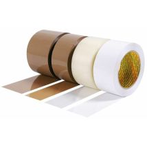 Ruban adhésif polypropylène Scotch 3M 371 blanc 48mmx132m - colis 36 rlx