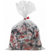 Sac plastique plat transparent 28 μ 140 x 270 - COLIS DE 5000 SACS