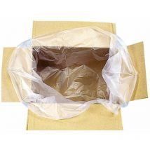 Sac plastique fond de caisse transparent liassé - colis de 800 sacs