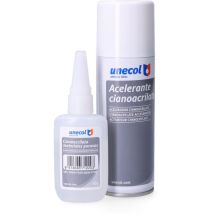 Kit Acceleratore + Ciano M. Poroso, Bot. 50 G + Aeros. 200ml A7156 Unecol