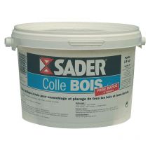 Sader - Colla per legno a presa rapida - secchiello da 2,5 Kg