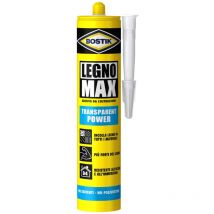 Legno Max Transparent colla per legno sicura cartuccia 320g - Bostik