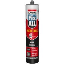 Fix All High Tack Adesivo Sigillante Resistente Acqua Bianco 290 Ml - Soudal