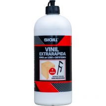 Sigill - Vinil Extra Rapido, Colla Vinilica Universale, Ideale per le Applicazioni Tipiche dell'Industria del Legno, non Contiene Solventi,