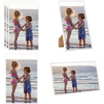 Collage de cadres photo 3 pcs de table Blanc 13x18 cm mdf - cadre photo - cadres photo - Home & Living - Blanc