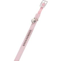 Flamingo - Collare Monte Carlo K & F Monte Skin Artificiale, 11 Mm, 30 Cm Di Rosa