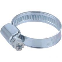 Aroz - 2 Abrazaderas de Sujeción de Acero Ancho 9 milímetros Sujeción Diámetro 20-32 mm .