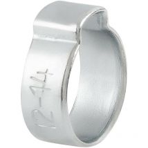 Collar di serraggio dell'acqua Norma clamp 1 orecchio 11-13 W1 Acciaio zincato (per 100)