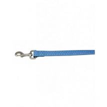 Nayeco - collar mac leather azul 15mm x 26-40cm