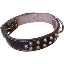 Inferramenta - Collar Para Perro Grande. 40 mm de largo. 70 cm de cuero nuevo