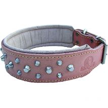 Inferramenta - Collar Para Perro Grande. Mm 45 Pulmon.Cm 63 Cuero Nuevo