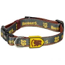 Harry Potter - Collar Premium para Perros de Color Amarillo y Rojo - Talla s-m - Cierre Rápido de Click - Elaborado en Polyester - Diseño de
