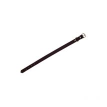 Arppe - collar perro cuero engra.negro - 50X2,5 cm