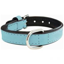 Collar para perro Gloria acolchado azul (55 x 2,5 cm)