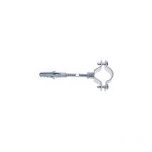 Collar pesado galvanizado con pasador y tornillo