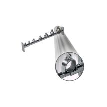 Collare Ad Incastro, Ø Tubazioni 1" Per Profili 27/18 - 30/15 - 32/20 - 38/40 - 40/60. Fascetta 24x2 01col-32i-0034zn