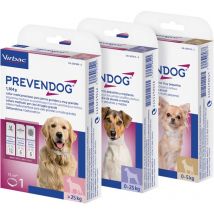 Collare antiparassitario per cani 'prevendog' da 0 a 25 kg - cm. 60 (scatola 2 pezzi) Virbac