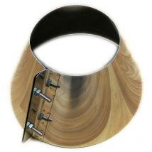 Collare conico scossalina inox 5 decimi aisi 304 per tubo da 200mm